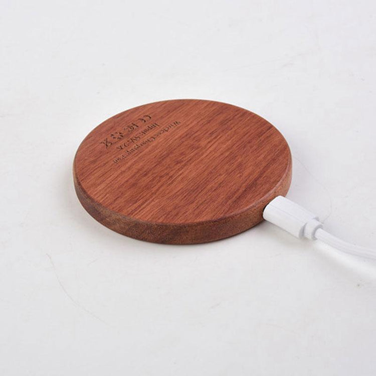 Qi Fast Charging Wooden Wireless Pad