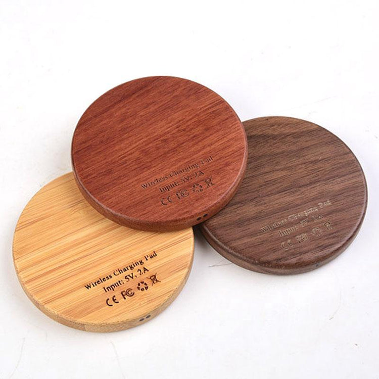 Qi Fast Charging Wooden Wireless Pad