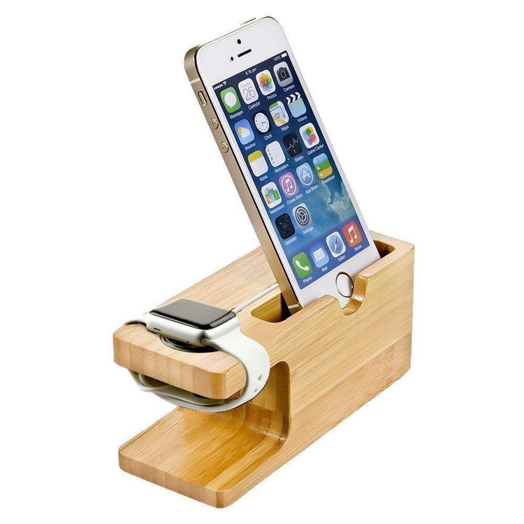 Natural Bamboo Charging Dock