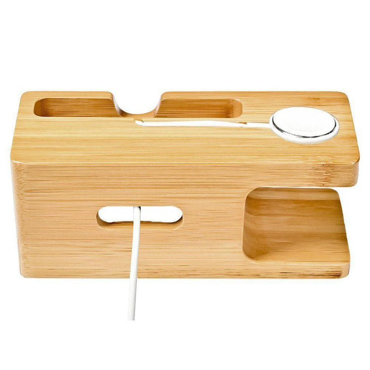 Natural Bamboo Charging Dock