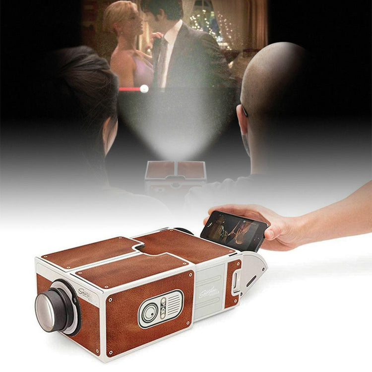 Wooden Smartphone Projector