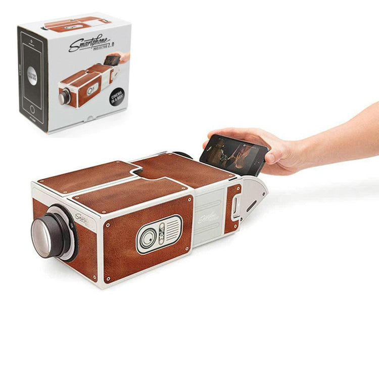 Wooden Smartphone Projector