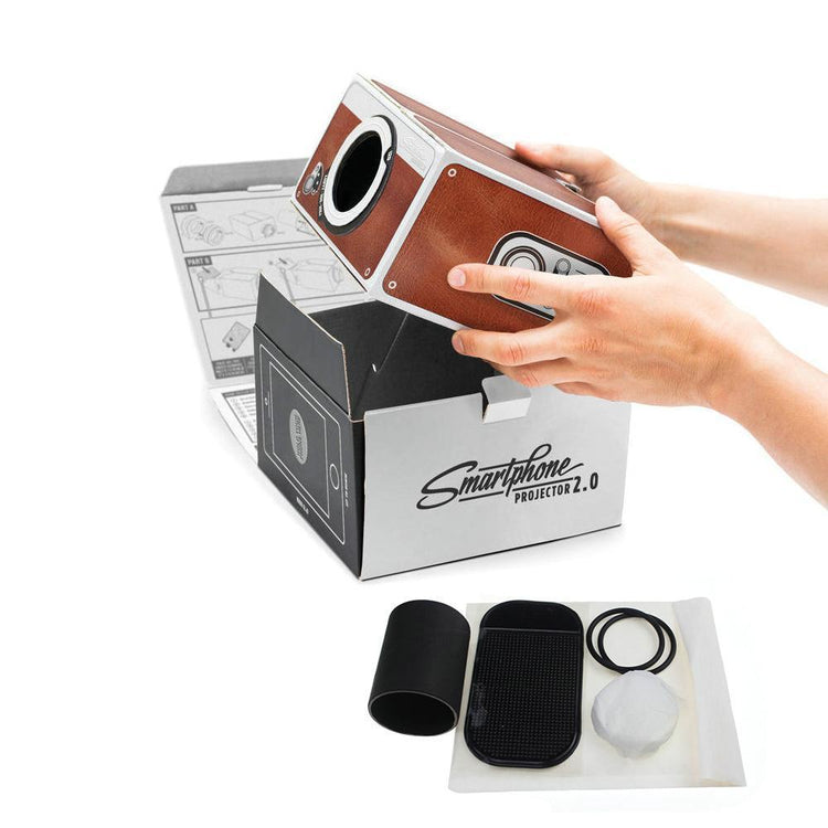 Wooden Smartphone Projector