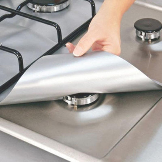 Aluminium Stove Protector (4 pcs/Lot)