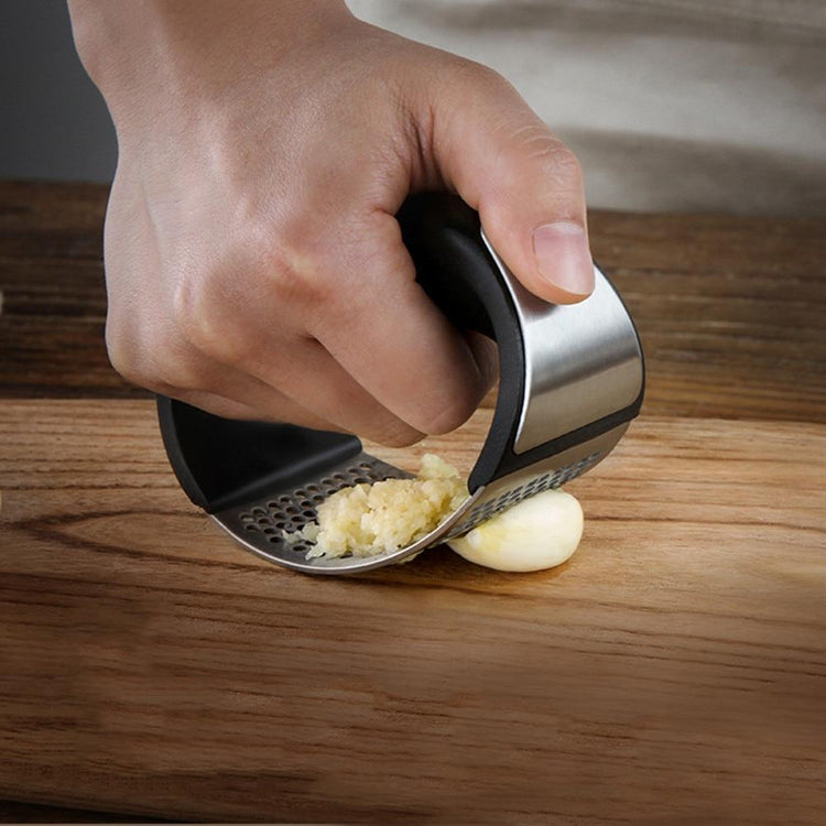 Stainless Steel Garlic Press