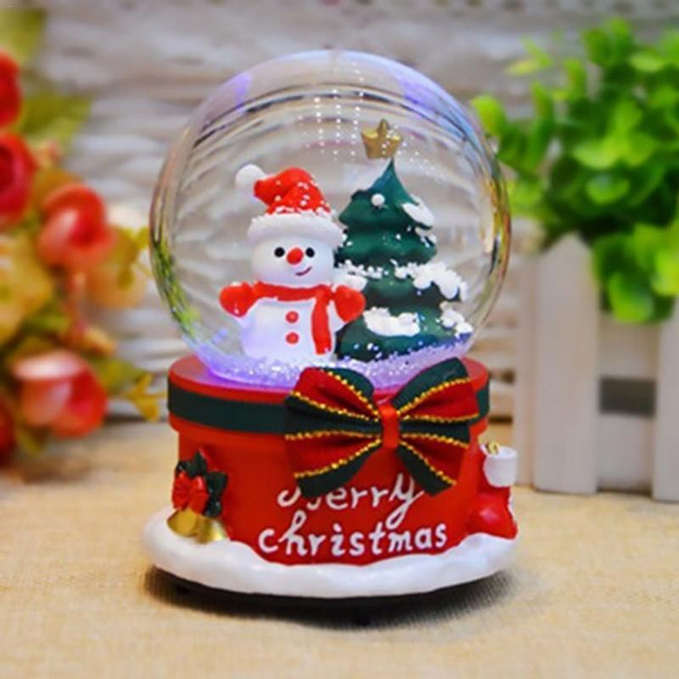 Christmas Snowing Music Crystal Balls