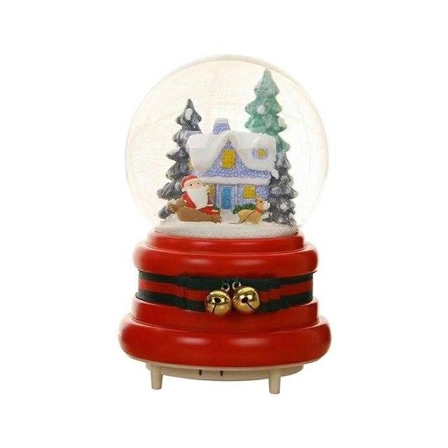 Christmas Snowing Music Crystal Balls