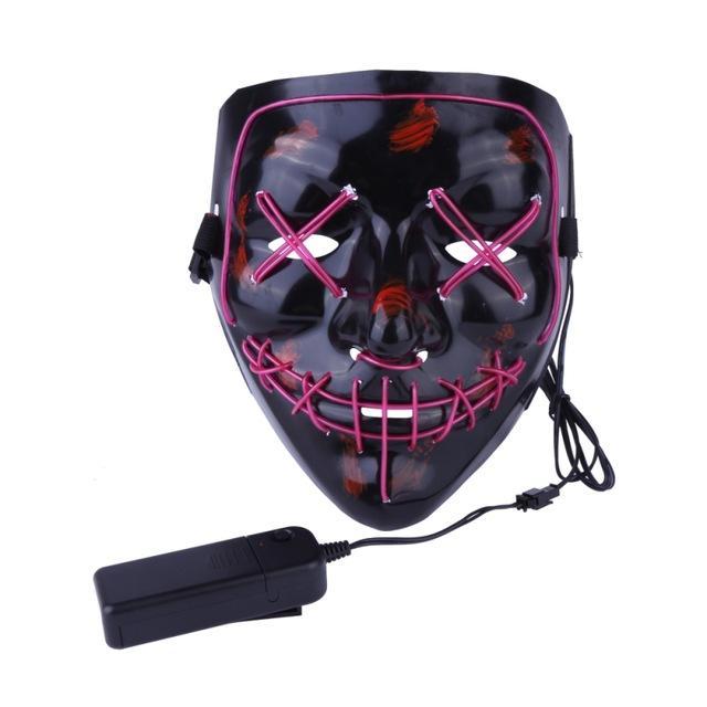 Halloween LED Purge Mask