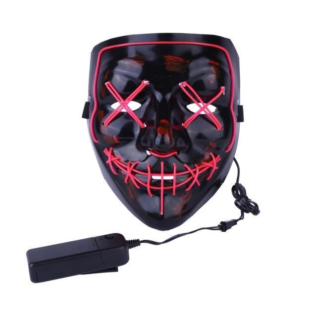 Halloween LED Purge Mask