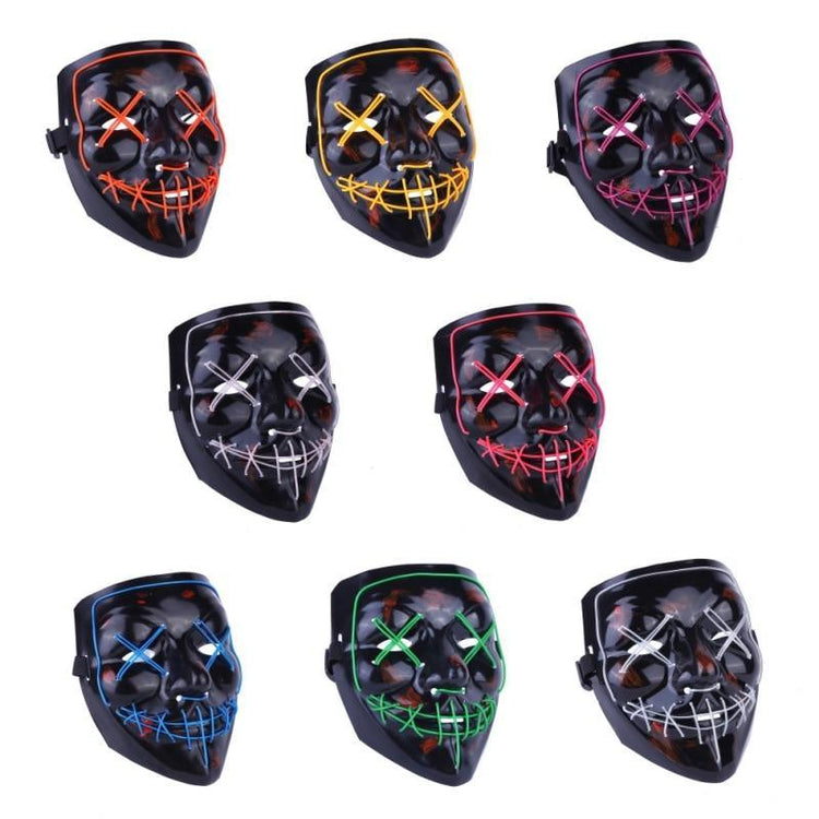 Halloween LED Purge Mask