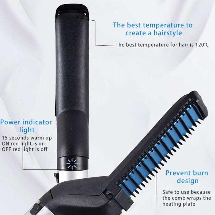 Professional Men's Hair Straightening Comb