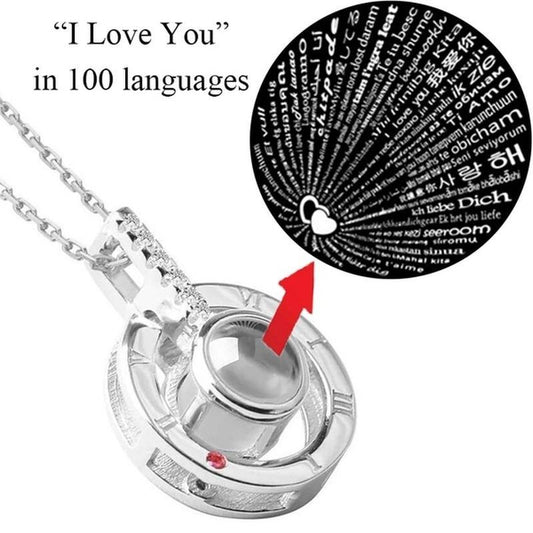 100 Languages "I love you" Necklace