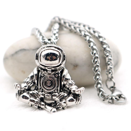 Premium Galaxy Astronaut Necklace