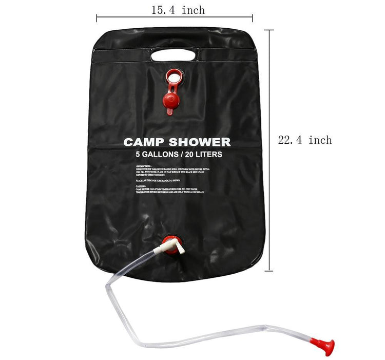 Portable 20L Solar Powered Shower Bag