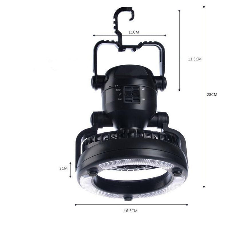 Portable LED Lamp With Fan