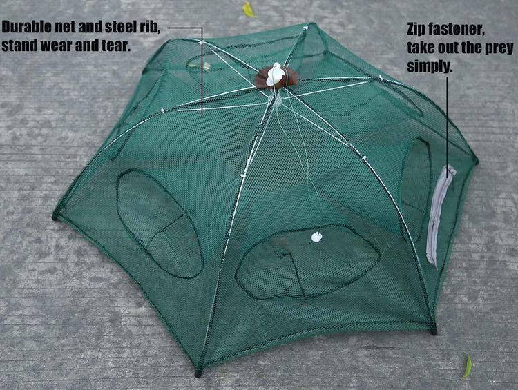 Folded Portable Automatic Fishing Net