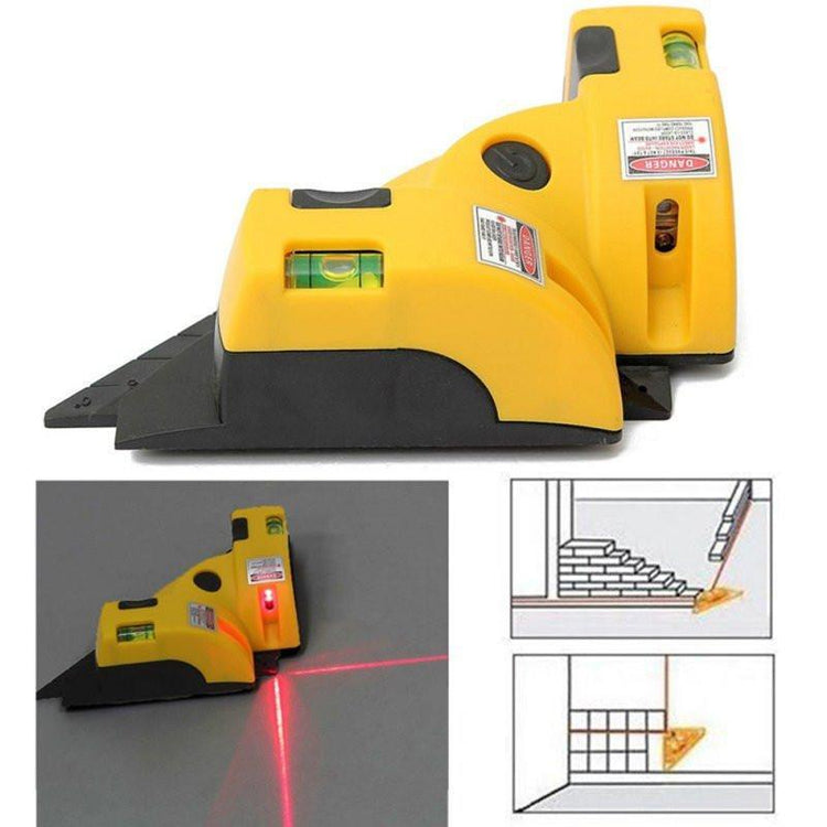 Right Angle Laser Level Line Projection