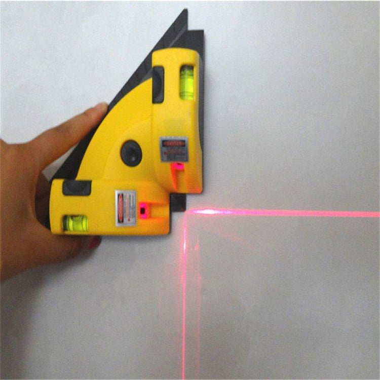 Right Angle Laser Level Line Projection