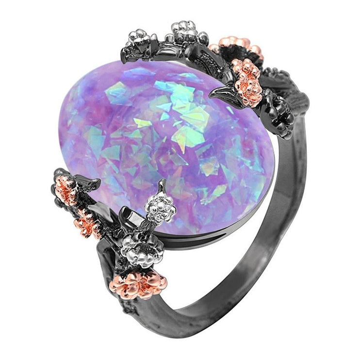 Bellatrix - Magical Opal Flower Ring