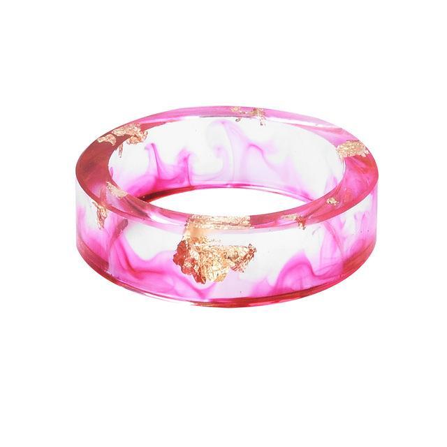 Godiva - Crystal Clear Resin Ring