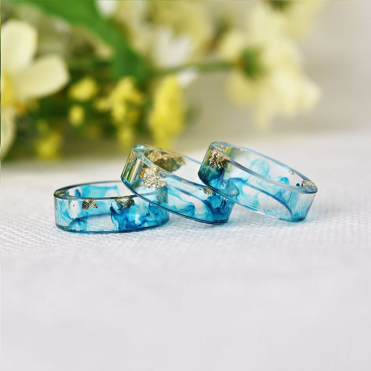 Godiva - Crystal Clear Resin Ring