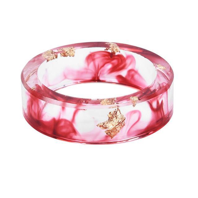 Godiva - Crystal Clear Resin Ring