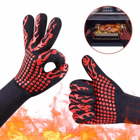 Fireproof BBQ Heat Resistant Gloves