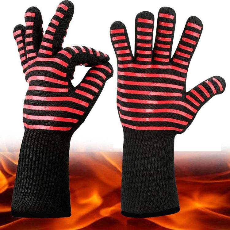 Fireproof BBQ Heat Resistant Gloves