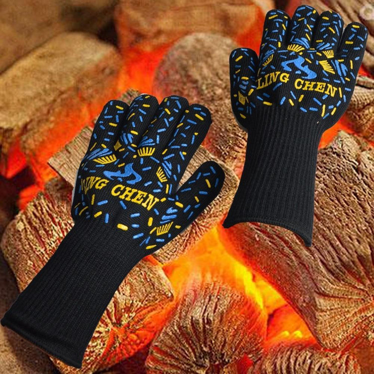 Fireproof BBQ Heat Resistant Gloves