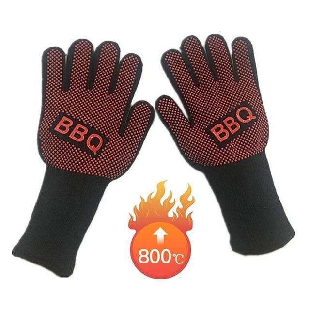 Fireproof BBQ Heat Resistant Gloves