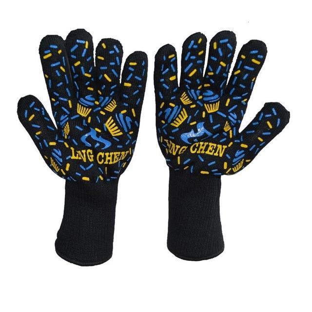 Fireproof BBQ Heat Resistant Gloves