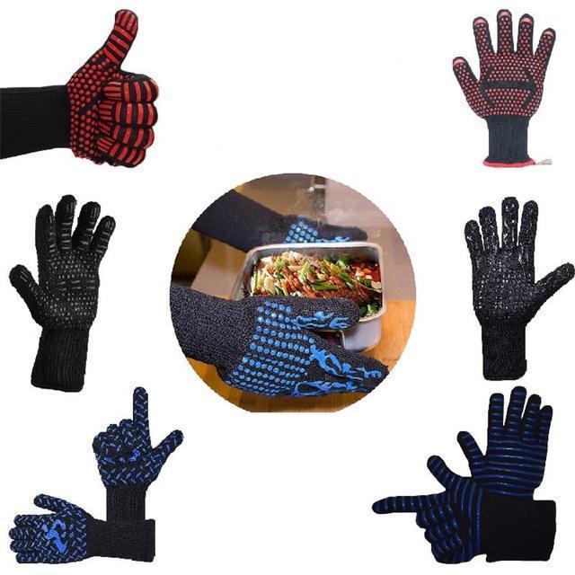 Fireproof BBQ Heat Resistant Gloves