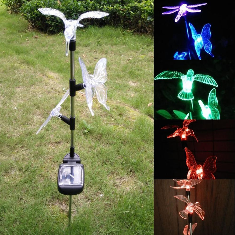 Butterfly LED Solar Powered Chime