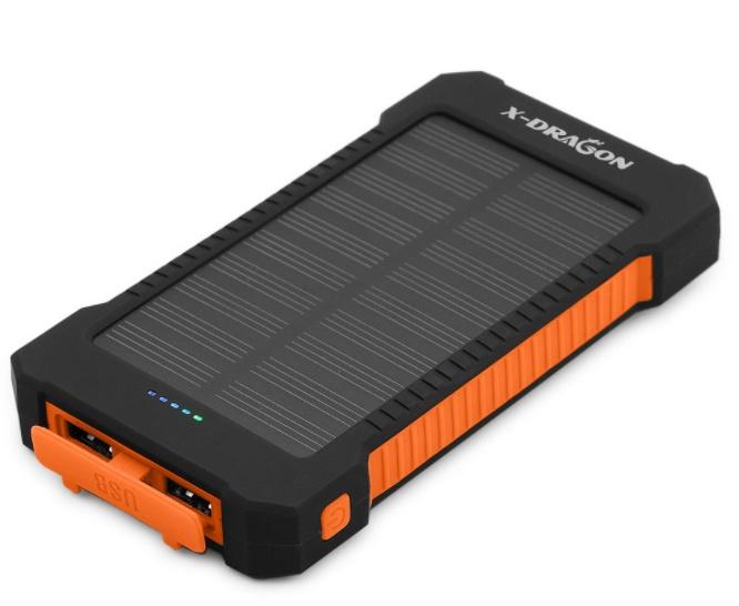 Solar Power Portable Charger (10,000 MAH)