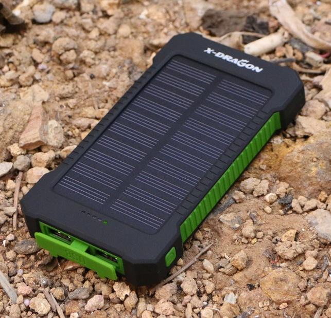 Solar Power Portable Charger (10,000 MAH)