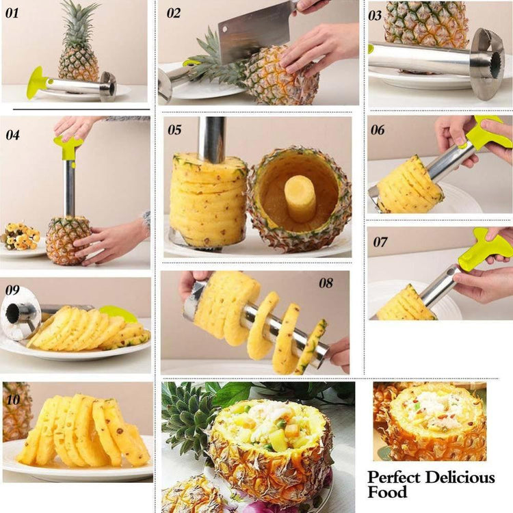 Stainless Steel Pineapple Peeler