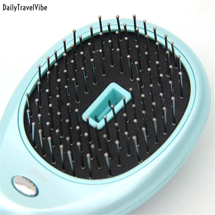 Pocket Electric Ionic Hair Straightener Comb