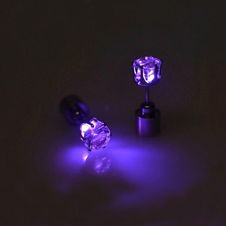 LED Crystal Light Up Earrings