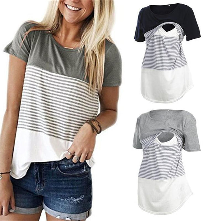 Maternity Breastfeeding T-shirt