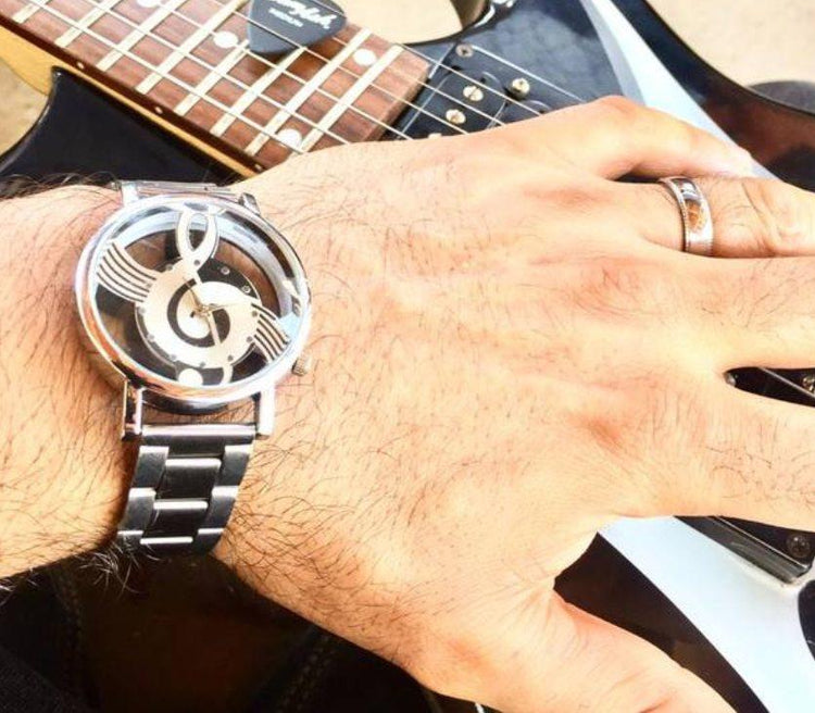 Unique Treble Clef (G Clef) Musical Watch