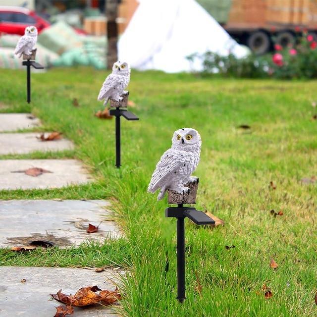 Owl Solar Lawn Lamp