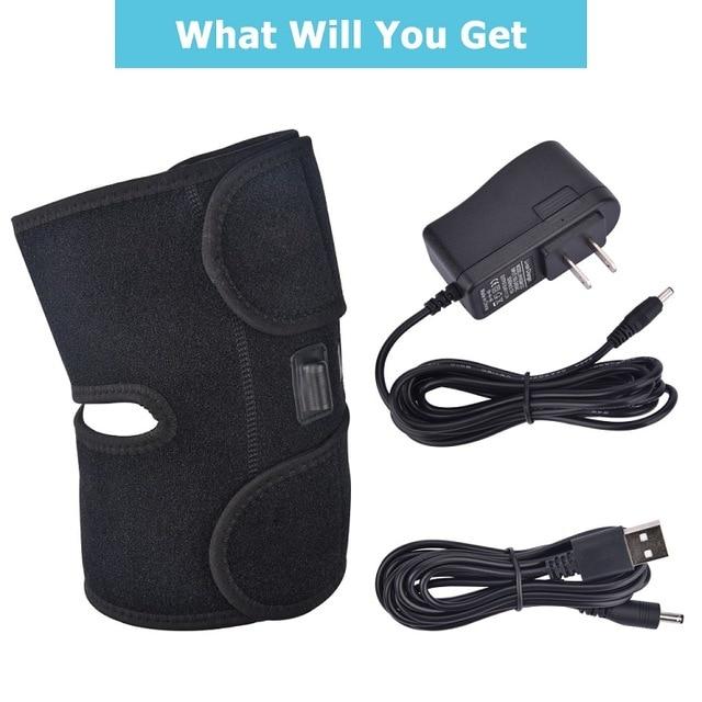 Electric Heated Knee Brace For Pain Relief