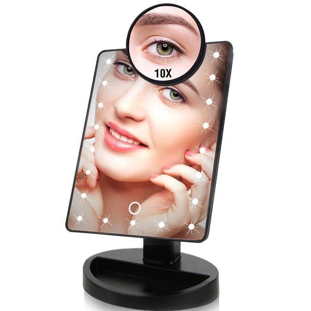 Makeup Touch Screen Mirror (With Led Lights)