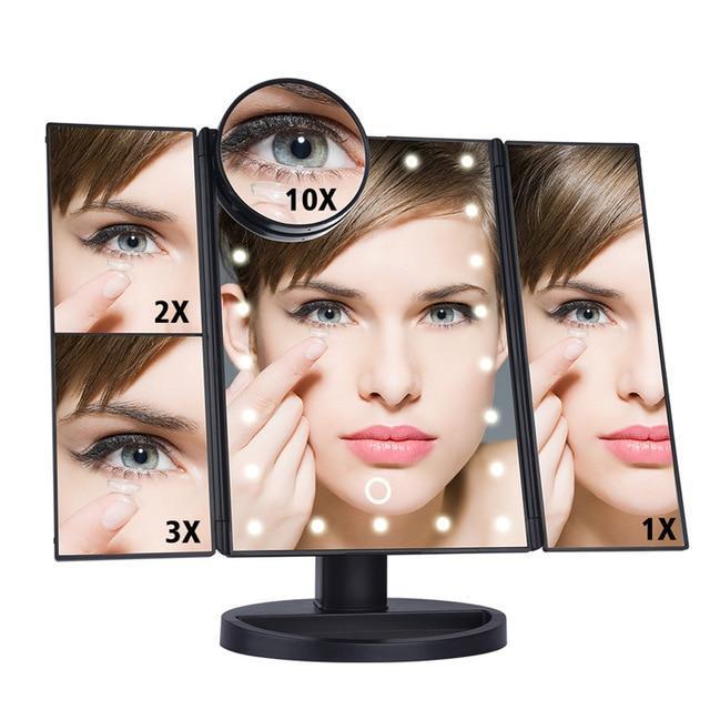 Makeup Touch Screen Mirror (With Led Lights)