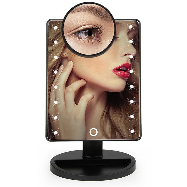 Makeup Touch Screen Mirror (With Led Lights)