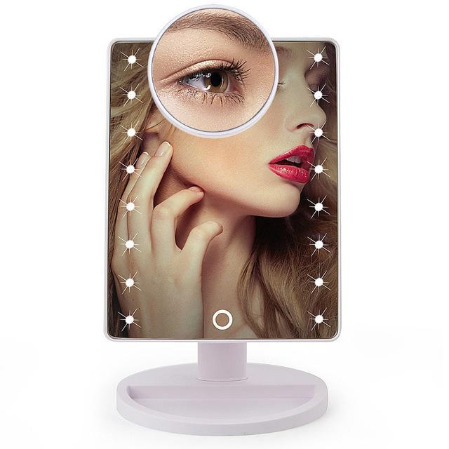 Makeup Touch Screen Mirror (With Led Lights)