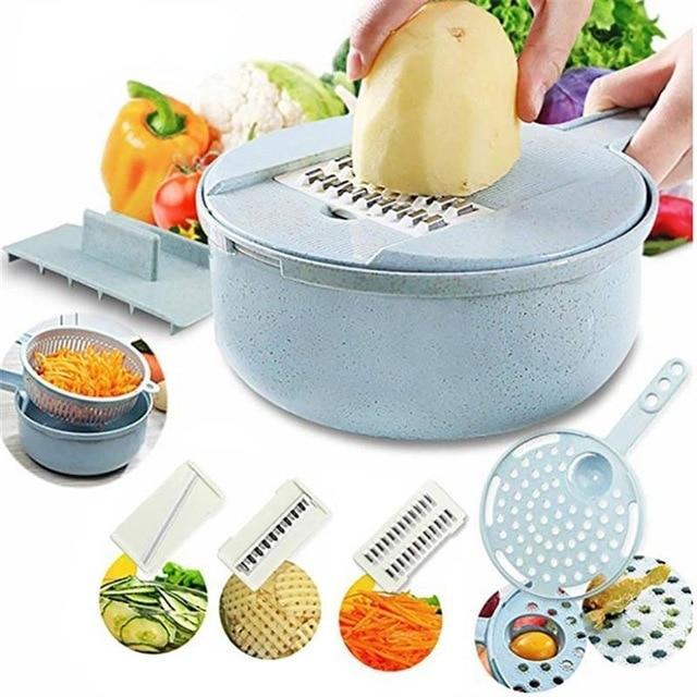 Multi Purpose 8 in 1 Vegetable Slicer