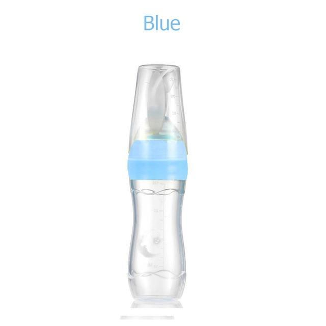 Baby Feeding Bottle + Spoon