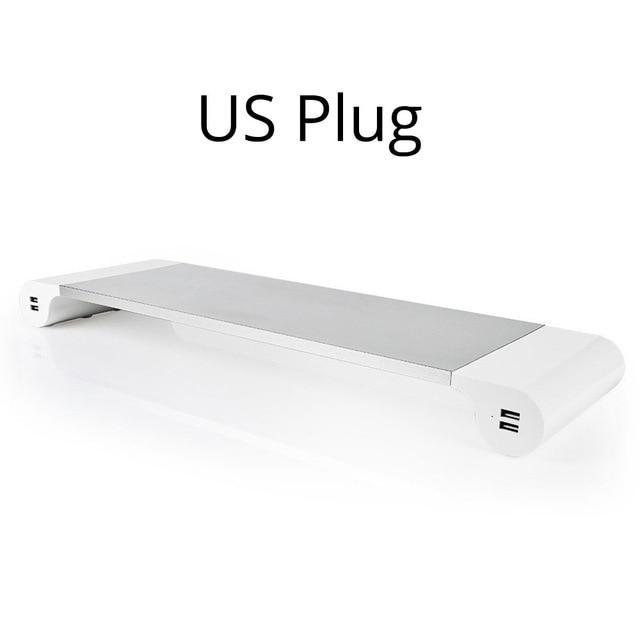 Aluminum Macbook Stand w USB Port