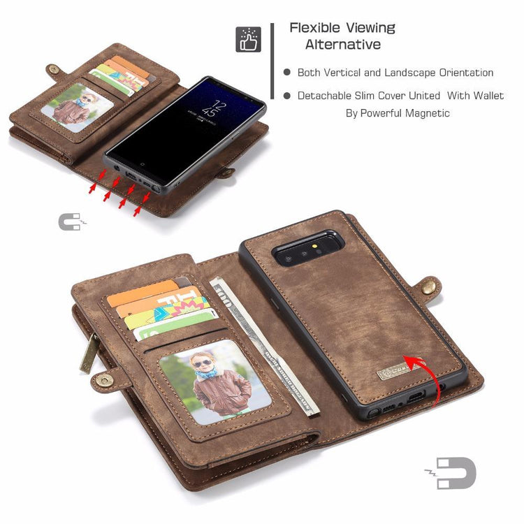 Luxury Magnetic Wallet Phone Case (Samsung)